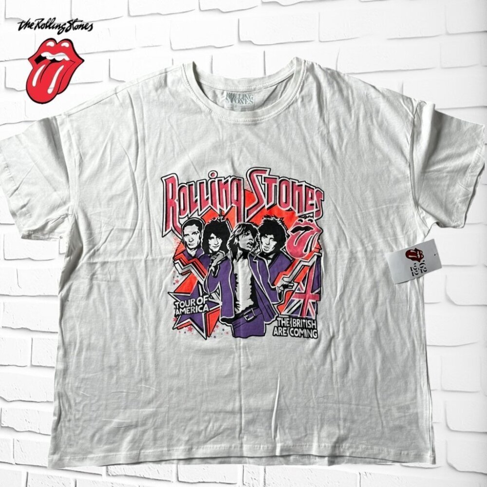 The Rolling Stones Established 1962 - Official Bravado Merch - "TOUR OF AMERICA"